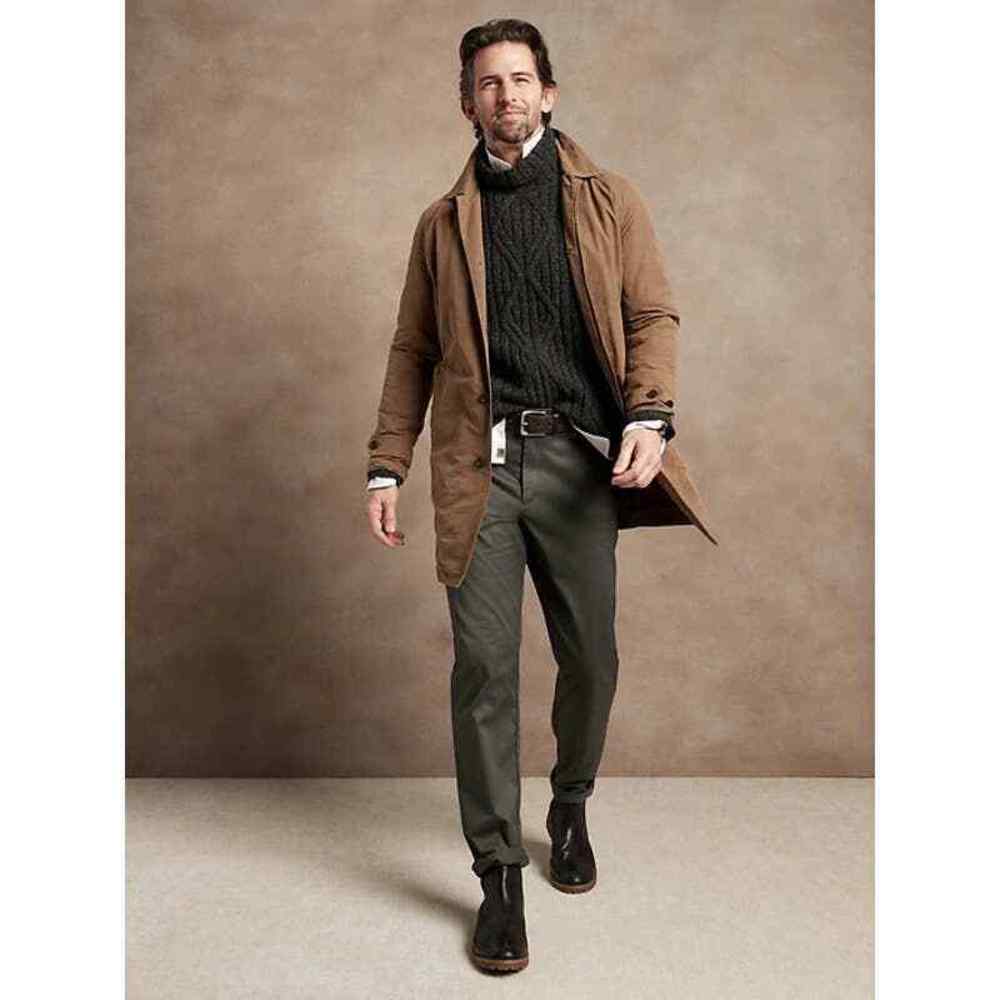 Banana Republic Slim Core Temp pant 44/34 Black - Picture 4 of 6